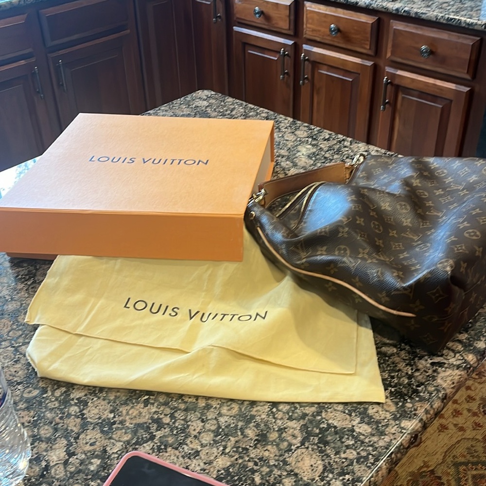 Louis Vuitton Brown Monogram Hobo Bag - Picture 2 of 16